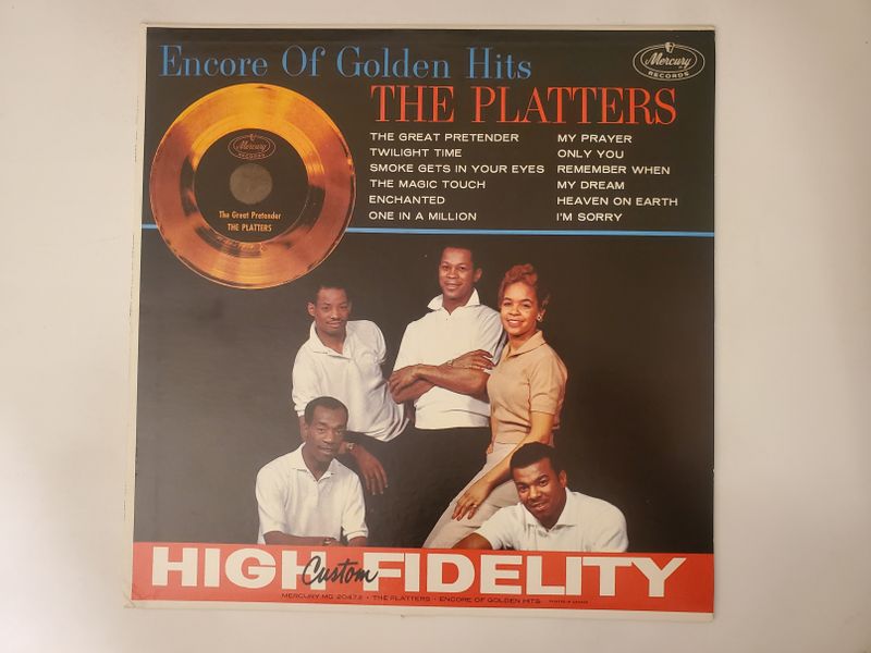 The Platters Encore Of Golden Hits vinyl record